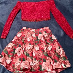 two piece dress (my michelle)